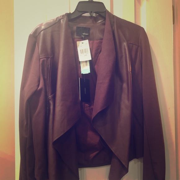 Edyson Jackets & Blazers - Faux leather jacket 🌸 NWT